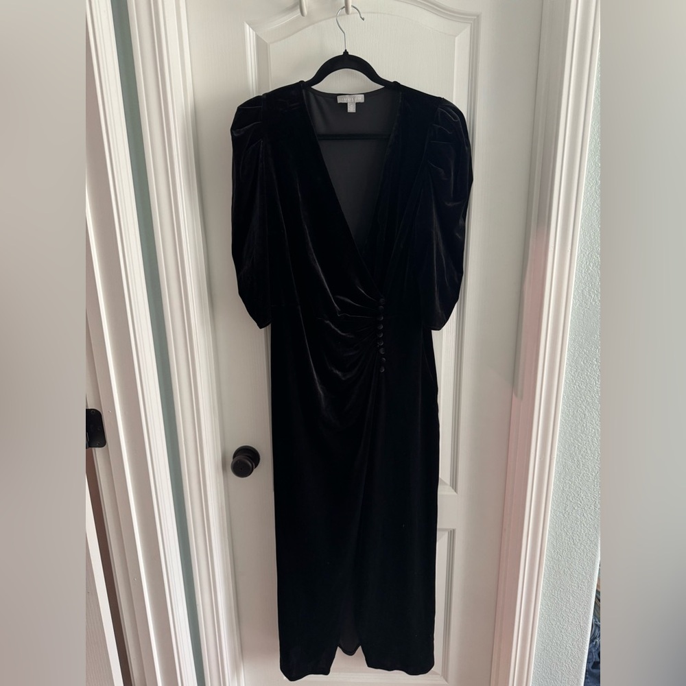 Black Velvet Dress